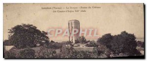 Postcard Old Loudon Vienna Remains Le Donjon du Chateau