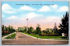 WW2 US Army  McClellan Field, California  - Postcard