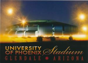 Night View of University of Phoenix Football Stadium - Glendale AZ, Arizona