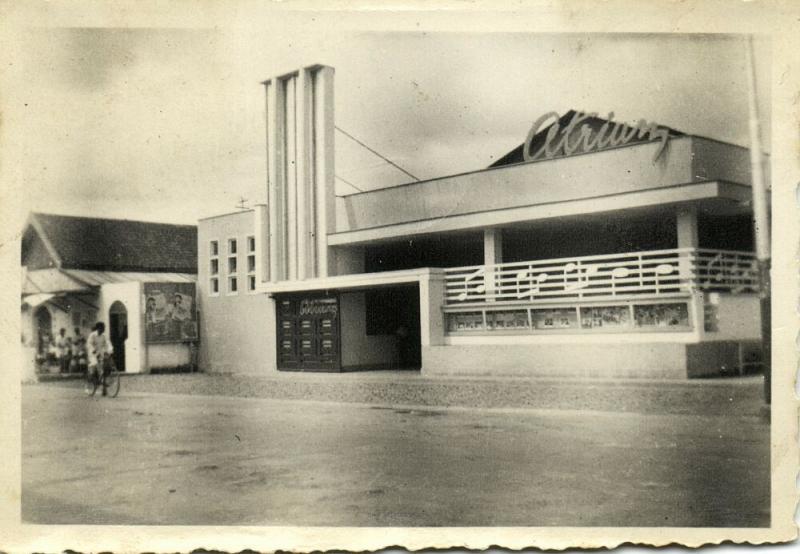 indonesia, JAVA MALANG, Bioscop Atrium, Cinema (1948) Real Photo