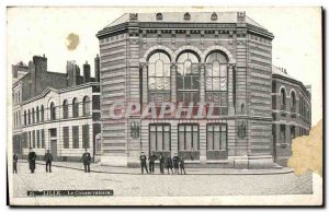 Old Postcard Lille Conservatory