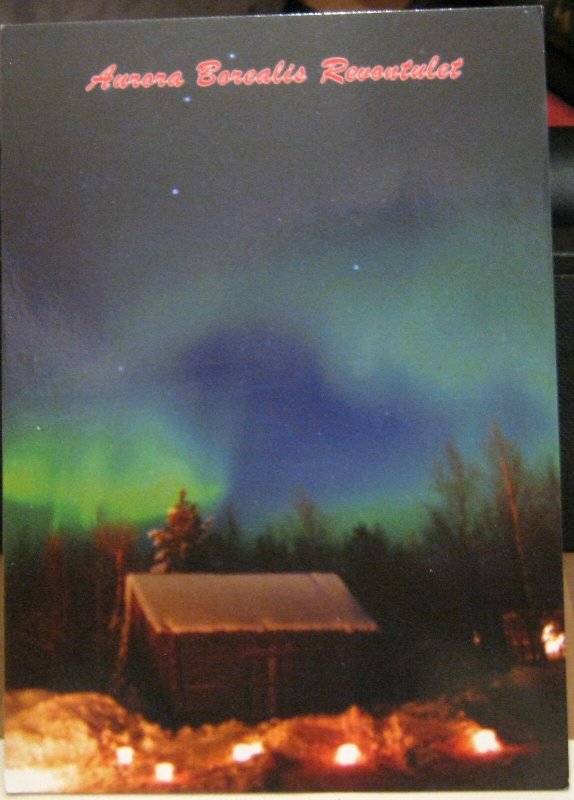 Finland Aurora Borealis Revontulet - unposted