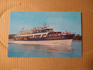 1960's The Commander Passenger Yacht, Ozarks, Missouri Chrome Postcard