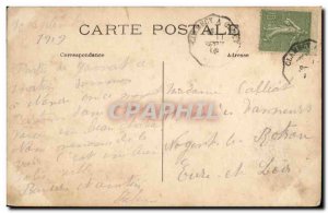 Old Postcard Nevers Ducal Palace Tower centrate