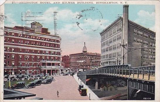 Arlington Hotel And Kilmer Building Bringhamton New York 1929