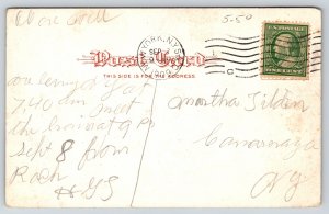 Brooklyn New York~Troop C Bedford Ave Armory~National Guard~1909 Postcard