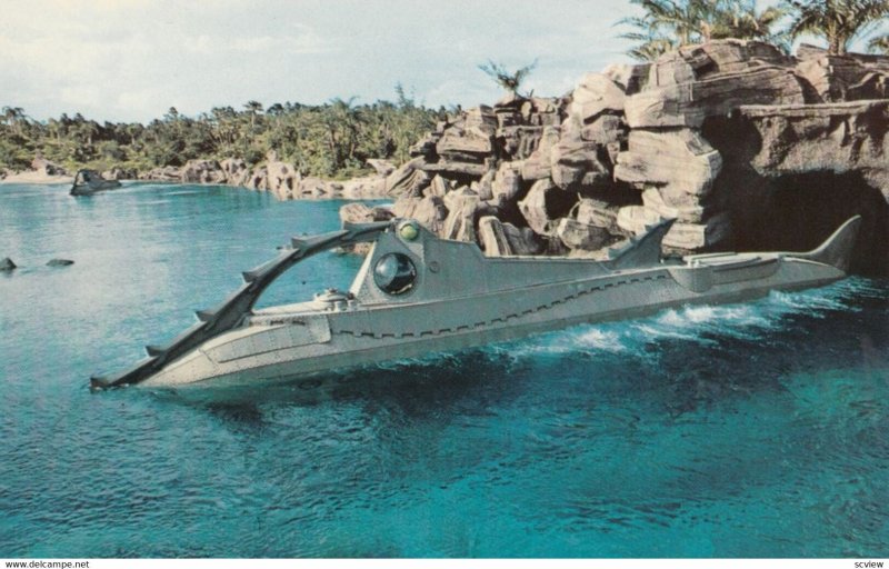 DISNEYWORLD, 1960-70s; Submarine Version-2