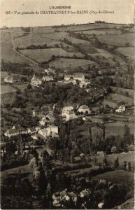 CPA L'Auvergne - Vue générale de CHATEAUNEUF-les-BAINS (105977)