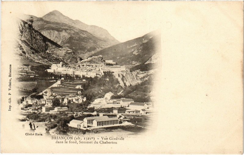 CPA BRIANCON - Vue générale dans le fond (112753)