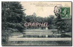 Postcard Old Pare Saint Cloud Garden Trocadero Old kiosk imperial prince