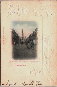 Netherlands Het Noorden Nieuwe Kerk Snellemanstraat Rotterdam Postcard C080