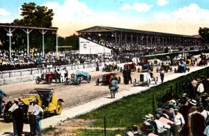 Indianapolis Motor Speedway Auto Race Automobile Postcard IN