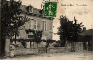 CPA Gréez-sur-Roc - Mairie et École (390992) 