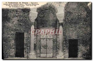 Old Postcard From Frejus Cathedral Baptistry granite marble columns capitals ...