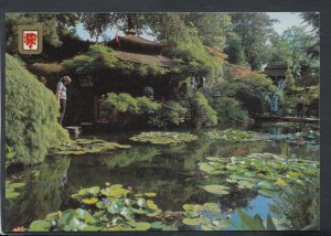 Dorset Postcard - Japanese Garden, Compton Acres, Poole      RR5678