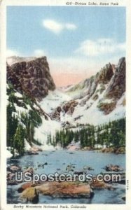 Dream Lake, Estes Park - Rocky Mountain National Park, Colorado CO