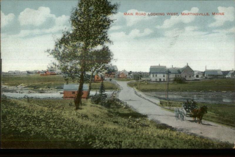 St. George Martinsville ME c1910 Postcard #2 EXC COND