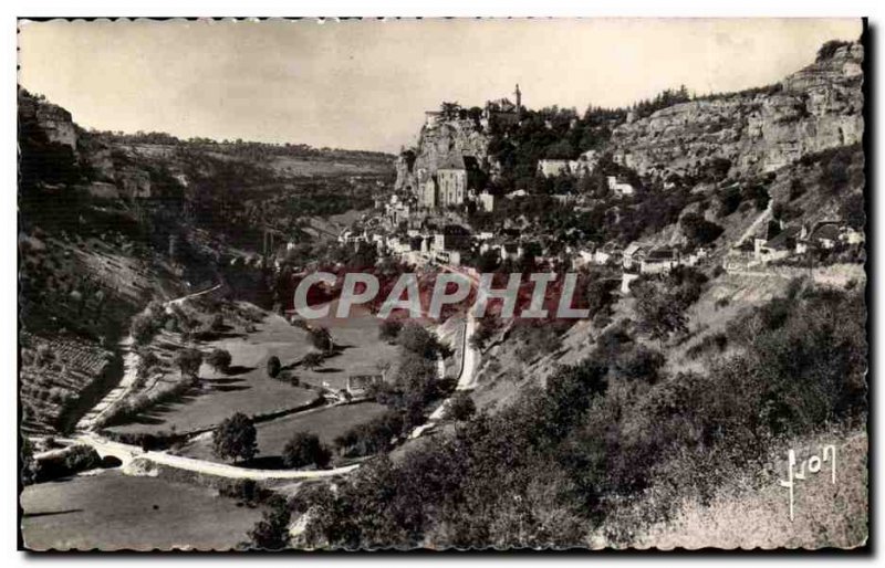 Rocamadour Modern Postcard General view