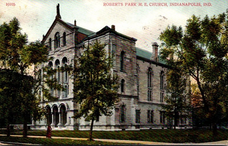 Indiana Indianapolis Roberts Park Methodist Episcopal Church