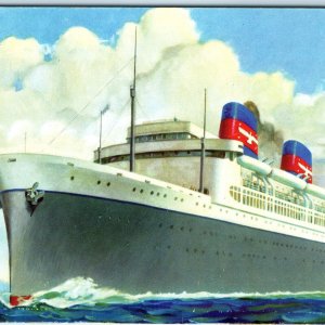 c1950s S.S. President Cleveland Luxury Liner California Hawaii Japan China A359