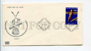 293168 FINLAND 1975 year First Day COVER Helsinki Europe CEPT