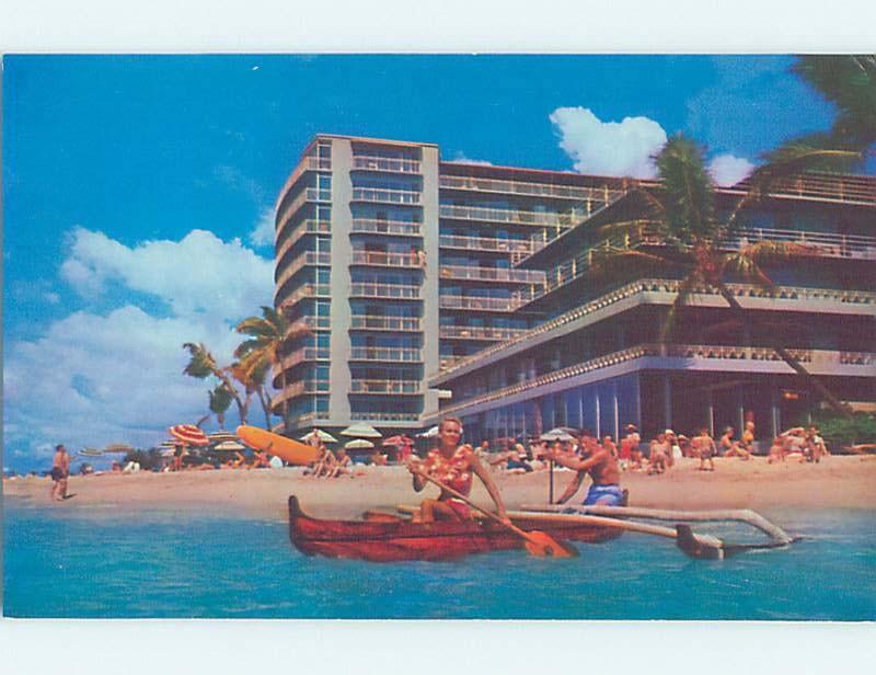 Pre-1980 HOTEL SCENE Waikiki - Honolulu Hawaii HI G9682