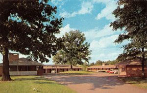 ATLANTA, GA Georgia  HOPKINS MOTEL~HC Hopkins ROADSIDE 50's Cars Chrome Postcard