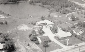 Vintage Postcard Aerial View Pageland Motel Building Landmark South Carolina SC