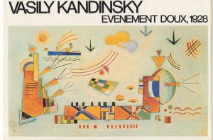 Vasily Kandinsky Evenement Doux 1928 Painting Exhibition Postcard