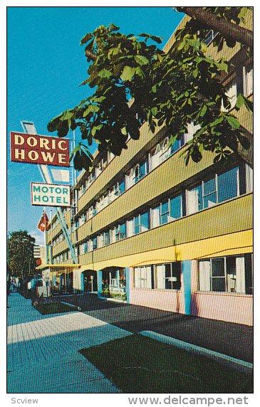 Doric-House Motor Hotel , VANCOUVER , B.C. , Canada , PU-1965