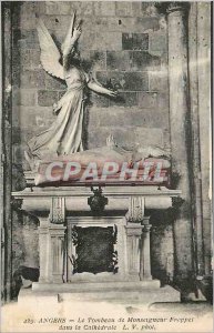 Old Postcard Angers The Tomb of Archbishop Froppel in the Cathedral