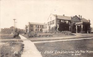 B21/ Walker Minnesota Photo RPPC Postcard 1927 Ah-Gwah-Ching State Sanitarium