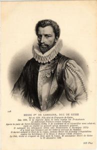 CPA Henri Ier de Lorraine, duc de Guise Royalty Nobelty (315070)