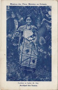 PC OCEANIA, ARCHIPEL DES SAMOA, Vintage Postcard (b44315)