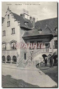 Old Postcard Colmar Kaufthaus hotel trade