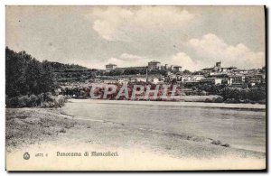 Old Postcard Panorama di Moncalieri