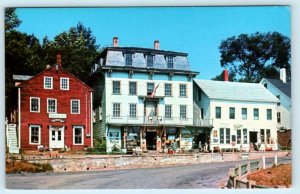 ROCKPORT, Maine ME ~ OLD BOOK SHOP Castle Barn Treasures c1950s-60s  Postcard