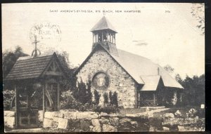 Vintage Postcard 1944 St. Andrew's-by-the-Sea, Re Beach, New Hampshire (NH)