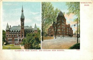MA, Worcester, Massachusetts, Classical High School, English High School