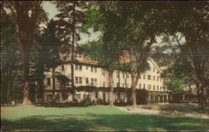 Branford CT Montowese House Indian Neck Hand Colored Postcard