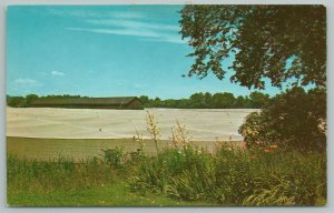 Connecticut~River Valley Known For Shade Grown Tobacco~Vintage Postcard