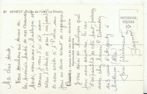 France Postcard - Annecy - Paldis De I´Isle - La Prison - Ref TZ1656