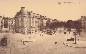 Belgium Bruxelles Avenue Louise Trolleys