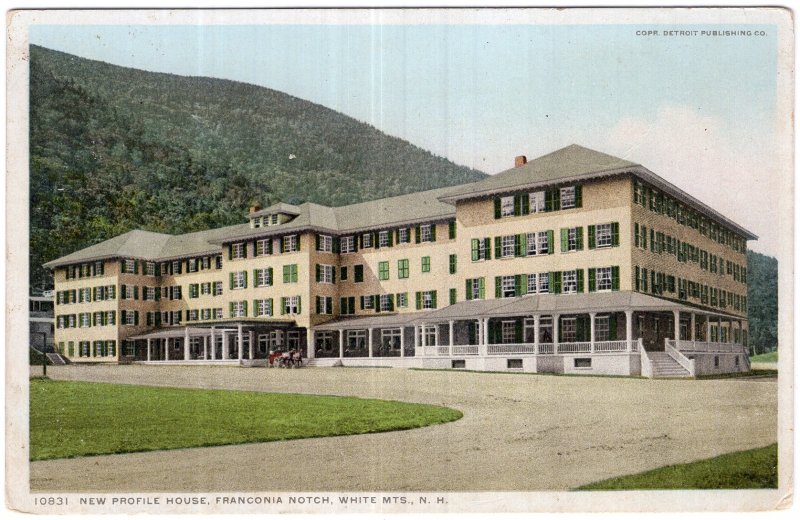 Franconia Notch, White Mts, N.H., New Profile House