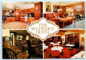 LONDON, England UK ~Lobby & Lounge THE SELFRIDGE HOTEL Restaurant 4x6 Postcard