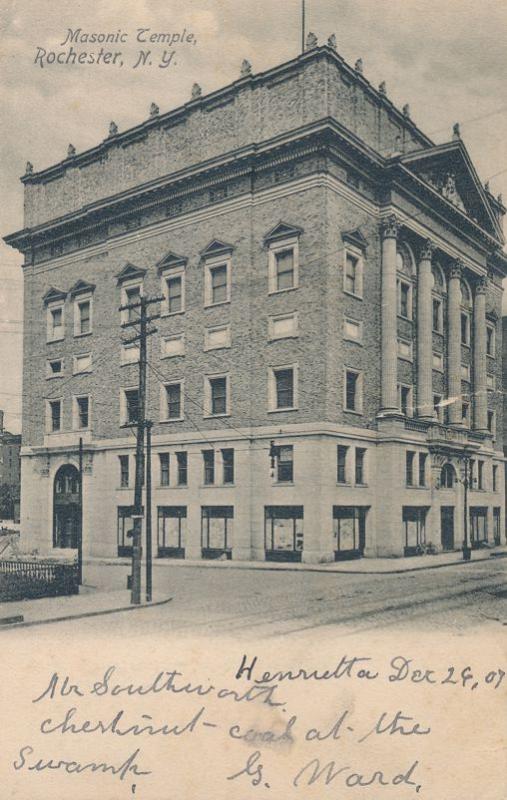 The Old Masonic Temple - Rochester, New York - UDB