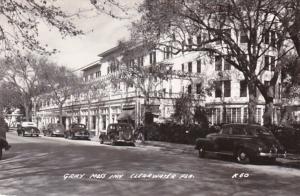 Florida Clearwater Gray Moss Inn Old Cars Real Photo