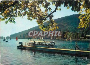 Modern Postcard The Vosges Lake Gerardmer Vosges the Embarcadere celebrities