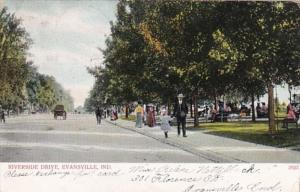 Indiana Evansville Riverside Drive 1907