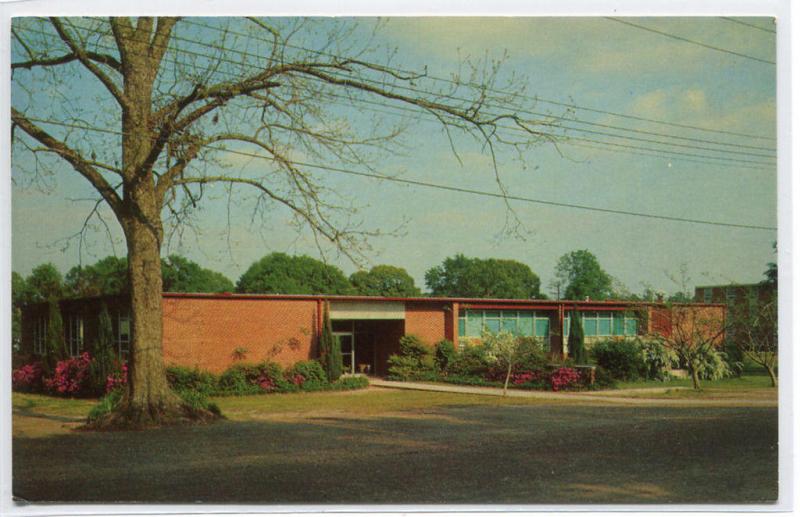 Science Building William Carey College Hattiesburg Mississippi MS 1960s postcard